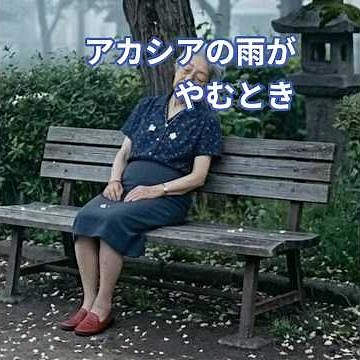 昭和な世界 シニア アニメ アカシアの雨がやむとき 永井裕子 #昭和歌謡曲