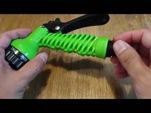 Troubleshoot leaking magic hose nozzle