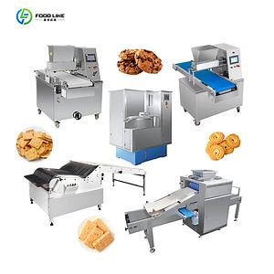 Factory Baked Biscuit Making Machine Chinese Puff Pastry Biscuit Making Machine
