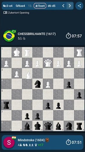Mind Blowing Chess Battle 🔥 | 1600 Elo Intense Game | Brilliant Moves ♟️😱? #chessgame #onlinechess