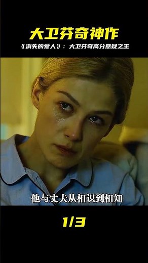 一口氣帶你看完，由大衛·芬奇執導的高分懸疑電影《消失的愛人》 #影視解說 #电影 #电影解说 #影视 #影视解说 #剧情