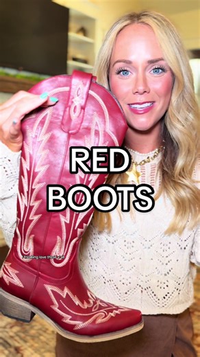Stylish Red Cowboy Boots for Fashionable Outfits