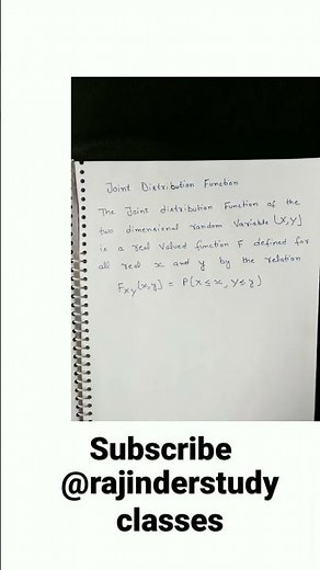 joint distribution function#💯💥z#shorts#viral#trending# probability#statistics#youtubeshorts