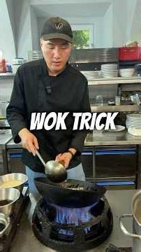 Why doesn't food stick in a wok?