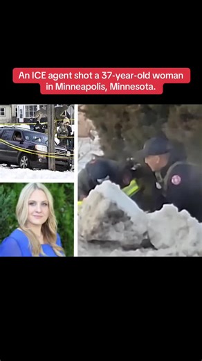 An ICE agent shot a 37-year-old woman in Minneapolis, Minnesota. The DHS claims it was an act of self defense by the agent and that the woman committed an act of domestic terrorism, but witnesses and city officials are disputing those claims.#fyp #news #usa #tiktok #breakingnews