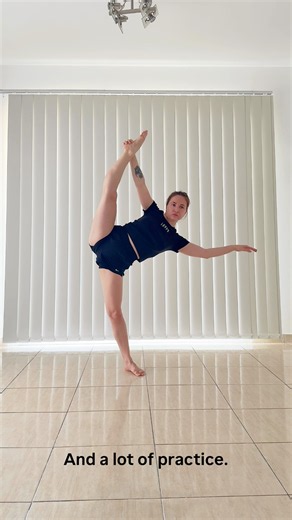 The strength behind flexibility #stretching #flexibility #gymnastics #stretchingroutine #oversplit