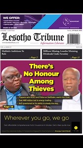 8.4K views · 19 reactions | News making headlines | Lesotho Tribune | Facebook