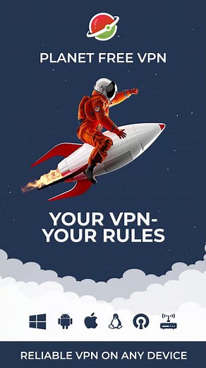 Free VPN Planet pe TikTok