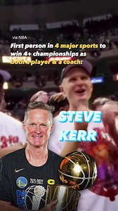 Kerr as a player: 🏆🏆🏆🏆🏆 Kerr as a coach: 🏆🏆🏆🏆 | CBS Sports