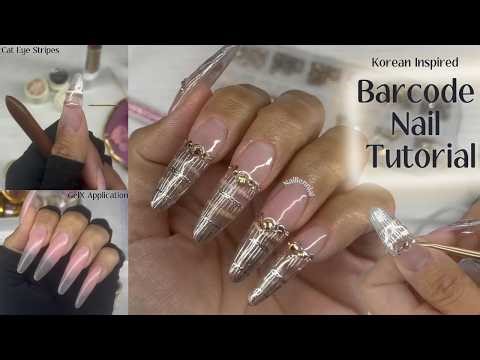 Full Korean Inspired Nail Set Tutorial | BIAB, Soft Gel Tips, Removal + Prep (1 Hour Detailed Guide)