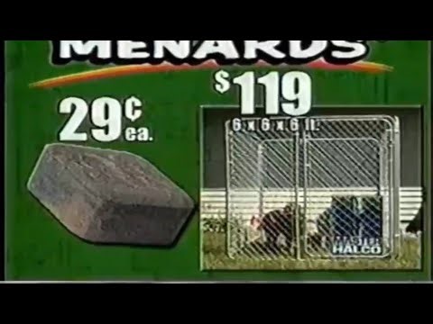 old menards commercial july 2002?