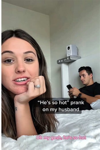 Funny Husband Scare Prank: Who's the Hottest Guy?