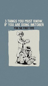 🎨 3 Things You Must Know for Your First Inktober ✍️ If you're diving into Inktober for the first time, here are three essential tips to make the experience amazing: 1. It's a Marathon, Not a Sprint 🏃‍♂️ 31 days of drawing can feel overwhelming! Stick to a pace that's comfortable for you and create art that fits within your time and energy. 2. Preparation is Key 🔑 Don't expect to jump into day one and create a masterpiece if you’re new to inking. Practice beforehand, get familiar with your too