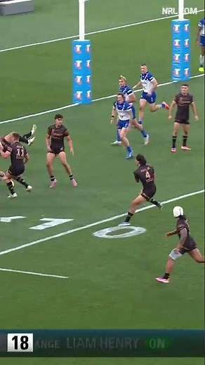 Brian To'o Tries in Canterbury-Bankstown Bulldogs vs Penrith Panthers