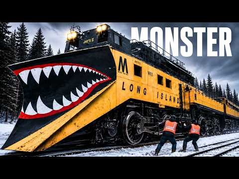 Extreme Snow Trains in Action — Bigger Than You Imagine