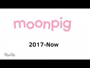 Moonpig logo evolution