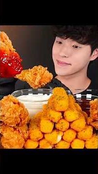 Unlimited Crispy Cheese Sticks & Juicy Chicken Legs Mukbang Challenge ©DDMASMR