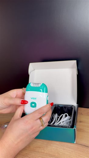 🧼 VGR V-726 Epilator – Depilim i thjeshtë dhe efektiv!Pa dhimbje – Pa kabllo – Vetëm 15€!📍 Digital Computers Gjakovë