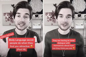 Dating expert reveals signs someone likes you & why it’s good if they look down