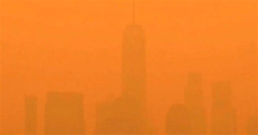 Smoke from Canada wildfires causes hazardous conditions along East Coast