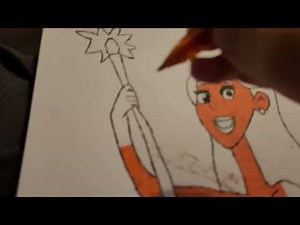 How To Drawing Glinda In Coloring From Wicked.