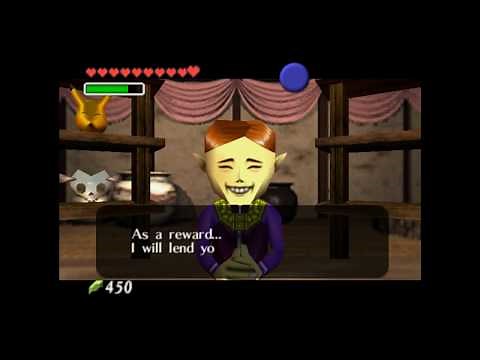 Happy Mask Salesman Sidequest: Ocarina of Time ✔