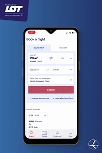 Download the LOT app and stay informed about your trip every step of the way! ✈️ With the new features of the app: ▶️ Stay up to date with the status of your flight ▶️ Easily manage your booking and have a constant overview of the details 😍 Psst... More new features coming soon! 🤫 Don't miss out on them, download the LOT app today! ▶️https://fly.lot.com/ey0ix | LOT Polish Airlines