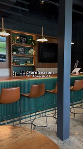25K views · 733 reactions | Your new favorite hangout is coming to the Mill District in Downtown Acworth! Fore Seasons Golf Club is an indoor golf course with multiple simulators, a full bar, and endless good vibes. It’s a spot you’ll want to return to again and again! ⛳️️ | Visit Acworth | Facebook