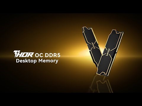 Lexar® THOR OC DDR5 Desktop Memory