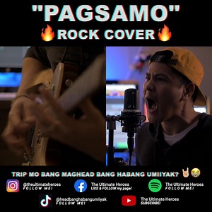15K views · 811 reactions | "PAGSAMO" - Arthur Nery // Rock Cover by The Ultimate Heroes FULL VIDEO:  https://youtu.be/IqZCoLdnHYM  STAY CONNECTED: SPOTIFY: https://open.spotify.com/artist/4CZB0rROGXmpj6wFDfMhNW YOUTUBE: https://www.youtube.com/TheUltimateHeroes INSTAGRAM: https://Instagram.com/theultimateheroes | The Ultimate Heroes | Facebook