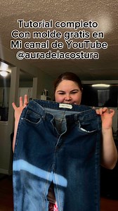Tutorial completo en mi canal de YouTube me encuentras como @auradelacostura y descarga el molde gratis | Aura Chavarria