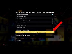 How To TURN ON Cross-Platform Community Creations In WWE 2K23 (PS4, PS5, XB1, XB Series X & PC)