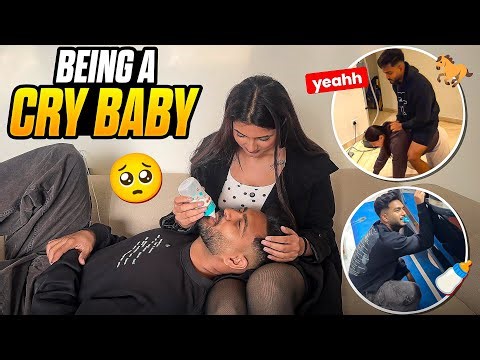 Nitesh being a baby for 24 hour 😂 || MUSKAN DIARIES