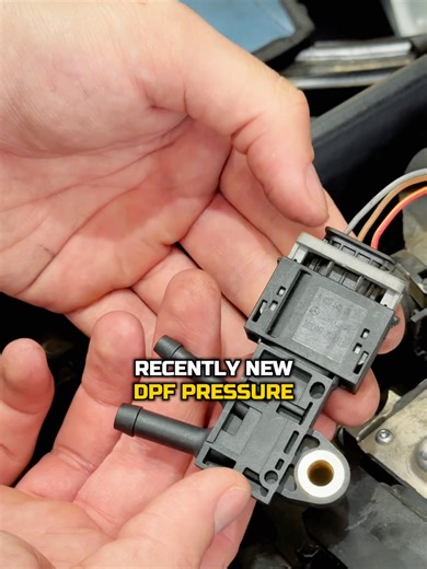 Faulty DPF Sensor Wiring for Mercedes C220 Most would scratch their heads at a problem like this, but Denis, our resident auto electrician, knew where to start looking right away. Sure enough, he found what looks to be the problem, which is a previous wiring repair. Denis will switch out the wiring harness for this part in particular, test again, and hopefully, it's the problem. #c200 #mercedesbenz #mercedesmechanic