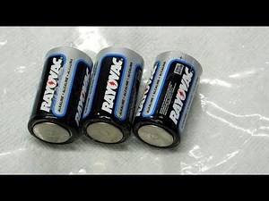 Leaking Flashlight Batteries - Cleaning Up The Mess