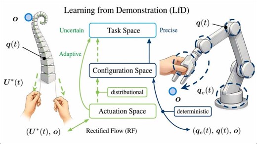 Lightweight Learning via Flow Matching for Whole-Body Soft Robotic Grasping | Ke Wu