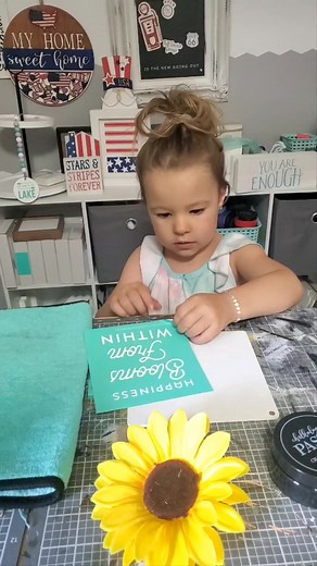 She gets me everytime with that peel and reveal. If you dont need one maybe you know someone who does. #reelsfb #blessed #5minutecrafts #diy #isabelladecor #toddler #craft #crafty #blooming | Crystal Custard