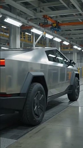How the Tesla Cybertruck Is Made! ⚡🚘