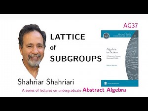 AG37 Lattice Of Subgroups of a Group