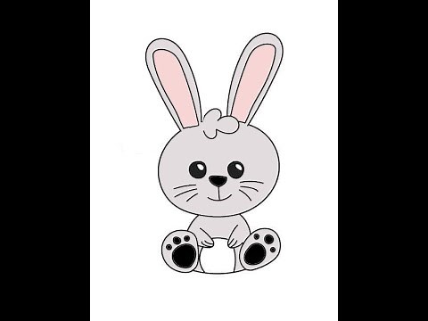 Туулай зурах арга #Зураг зурах 20 Хэрхэн туулай зурах вэ? tuulai zurag