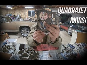Quadrajet Assembly!! With Some Tips and Tricks!