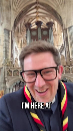 You’ve never seen a sermon start like this. 🪂⛪️ When I said Jesus meets us in the most unexpected places, I meant it! Preaching to 800 Scouts today at Exeter Cathedral and we decided to give the message some literal