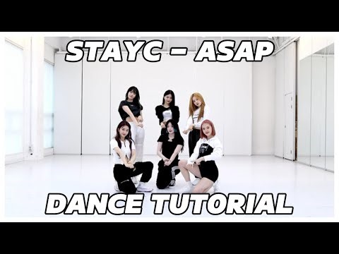 ASAP - STAYC (스테이씨) Dance Practice Mirrored Tutorial Slowed