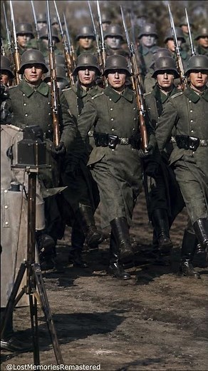 Paul von Hindenburg Inspecting Weimar Republic Troops (1930) #weimarrepublic #germany #history