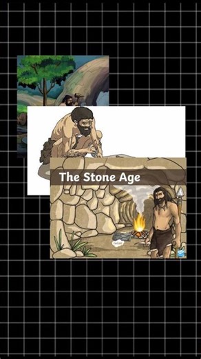 STONE AGE🗿primarily use of stone to create tools,weapons for daily needs of early humans