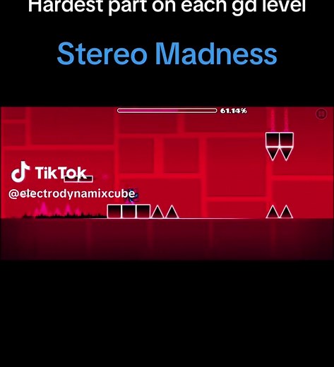 Mastering Stereo Madness in Geometry Dash