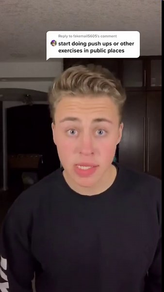 Challenging STRANGERS to a push-up contest