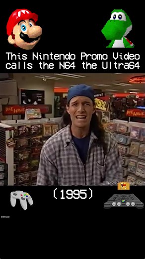 The Nintendo 64 was originally called the Ultra64 crazy how they decided to drop it in favor of the n64 #nintendo #n64 #1995 #gaming #oldschool