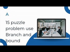 15 puzzle problem using branch and bound in Tamil. Engineering subject DAA paper in Tamil.