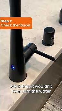 How to Replace Touchless Faucet Batteries | Fix Sensor Faucet Not Turning Off